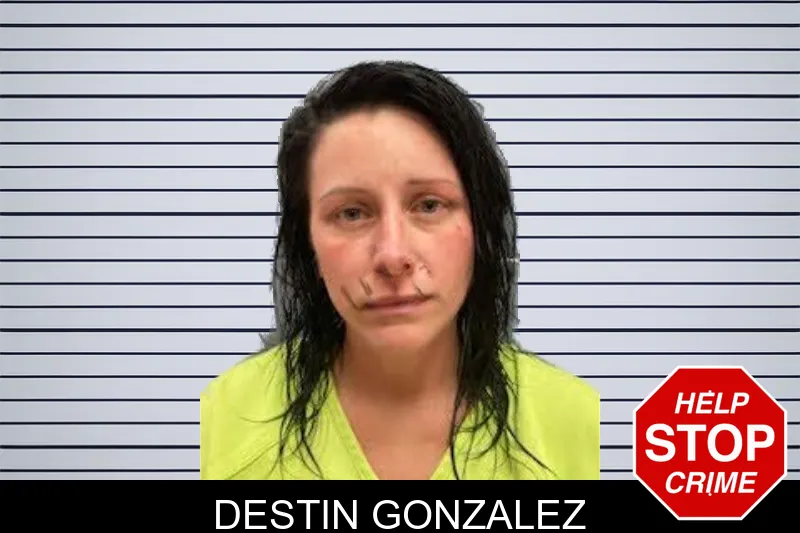Destin Gonzalez mugshot