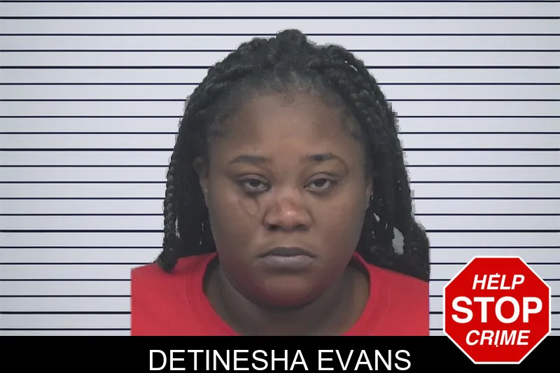 Detinesha Evans mugshot