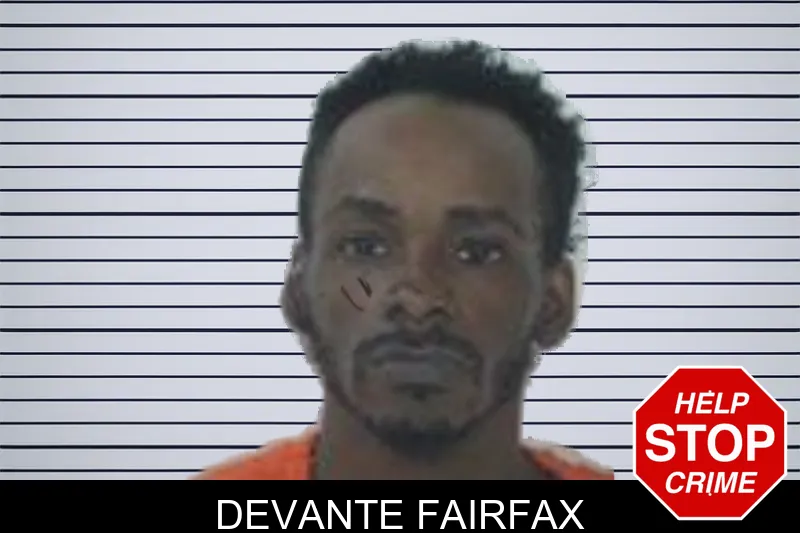Devante Fairfax mugshot