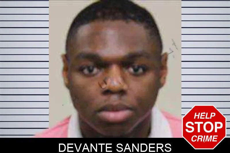 Devante Sanders mugshot