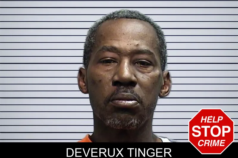 Deverux Tinger mugshot