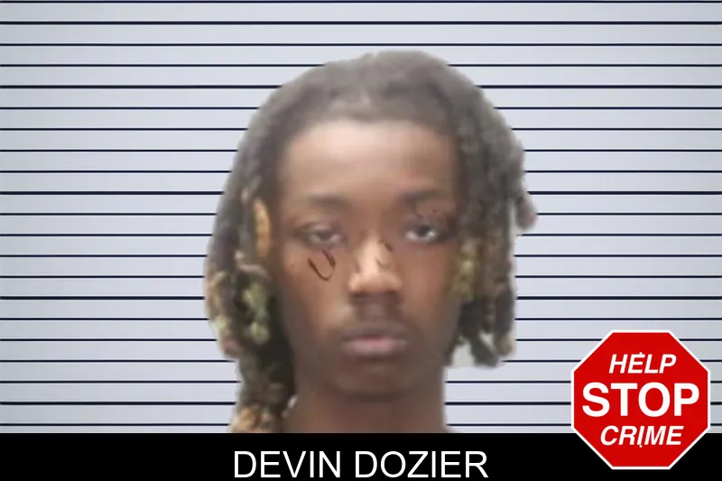 Devin Dozier mugshot