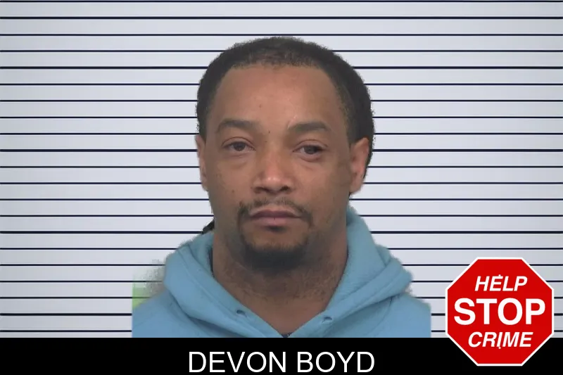 Devon Boyd mugshot