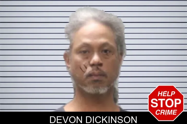 Devon Dickinson mugshot – Muscogee County , Georgia Devon Dickinson