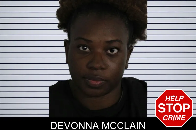Devonna McClain mugshot