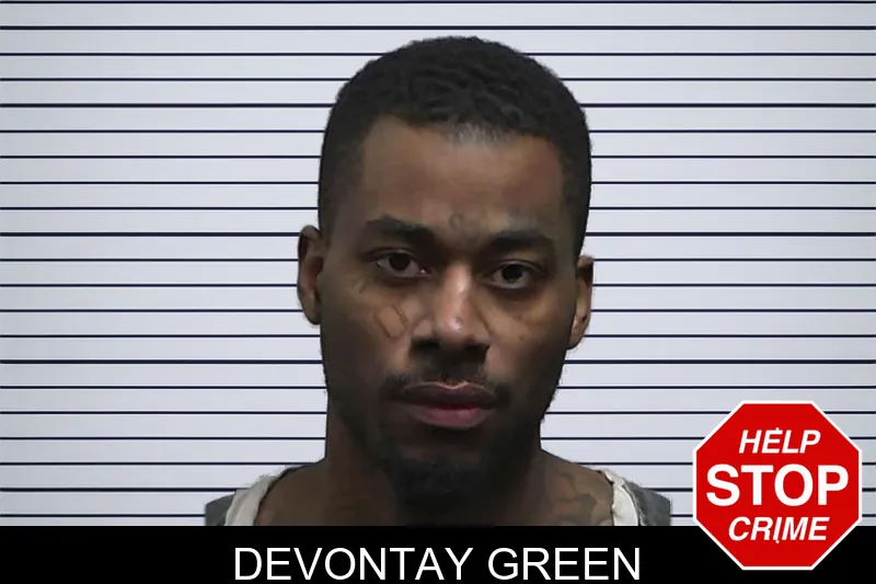 Devontay Green mugshot