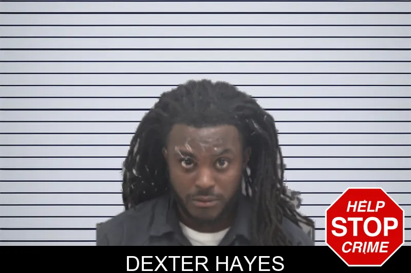 Dexter Hayes mugshot