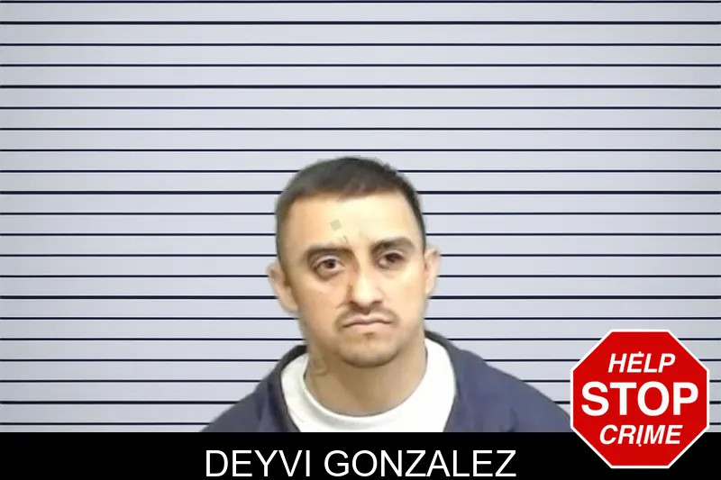 Deyvi Gonzalez mugshot