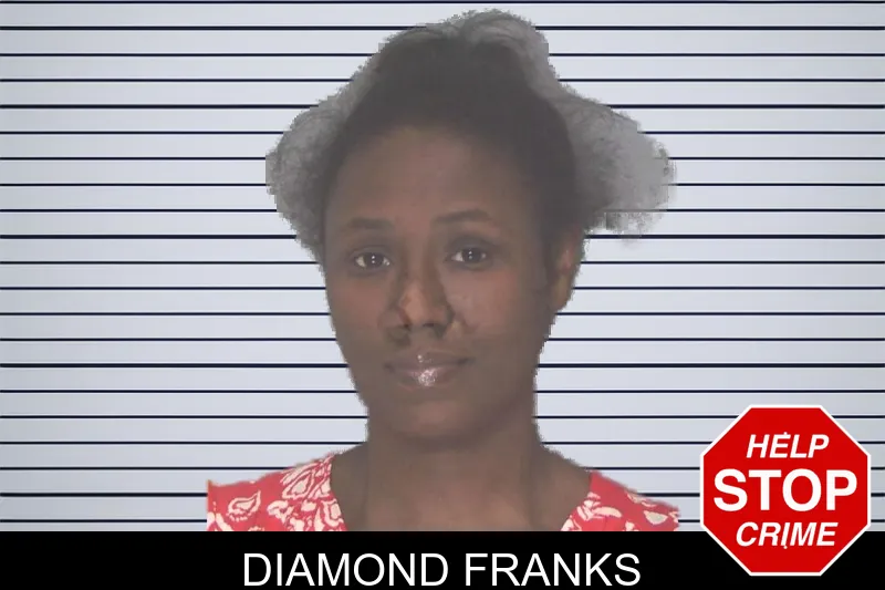 Diamond Franks mugshot