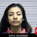 Diya Sharma mugshot