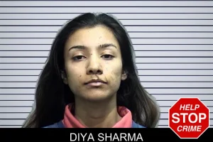 Diya Sharma mugshot