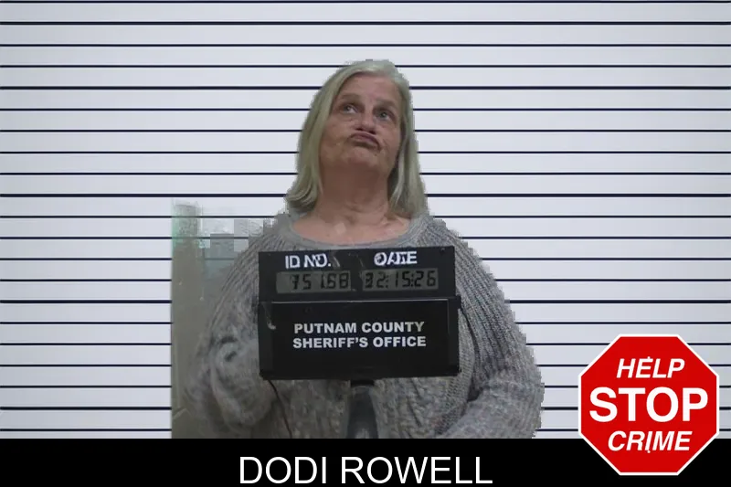Dodi Rowell mugshot – Putnam County , Georgia Dodi Rowell mugshot
