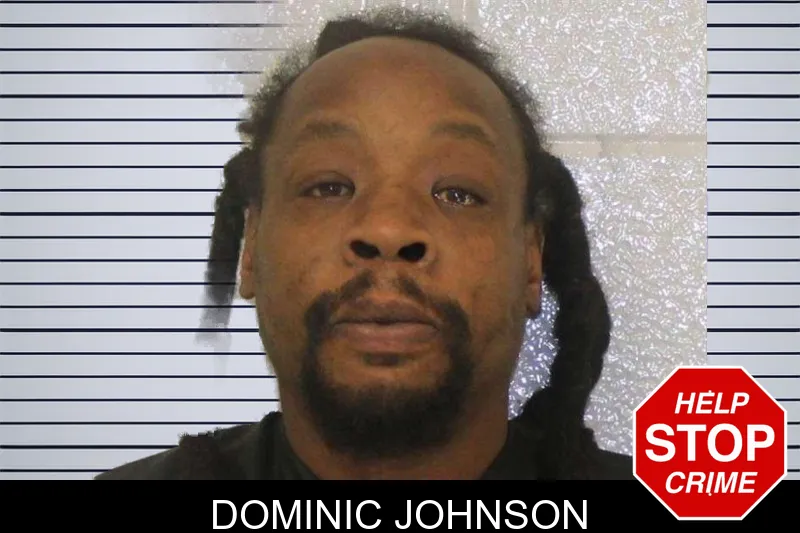 Dominic Johnson mugshot