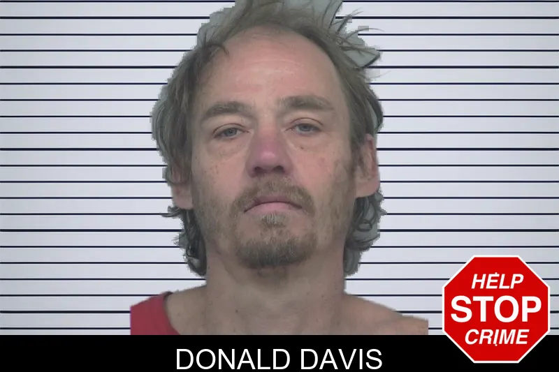 Donald Davis mugshot