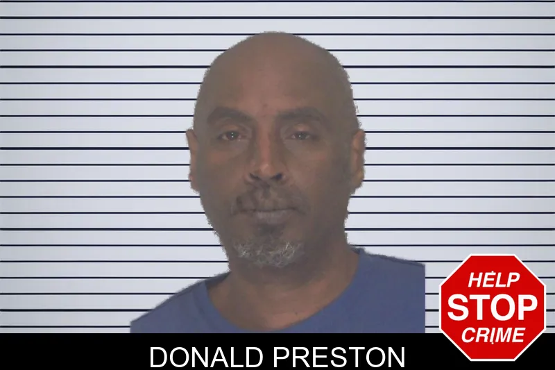 Donald Preston mugshot