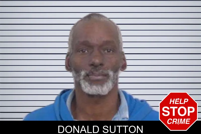 Donald Sutton mugshot