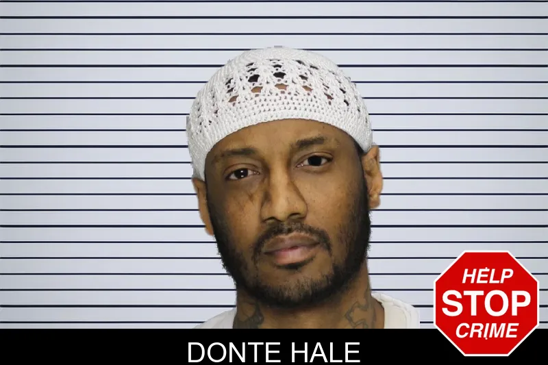 Donte Hale mugshot