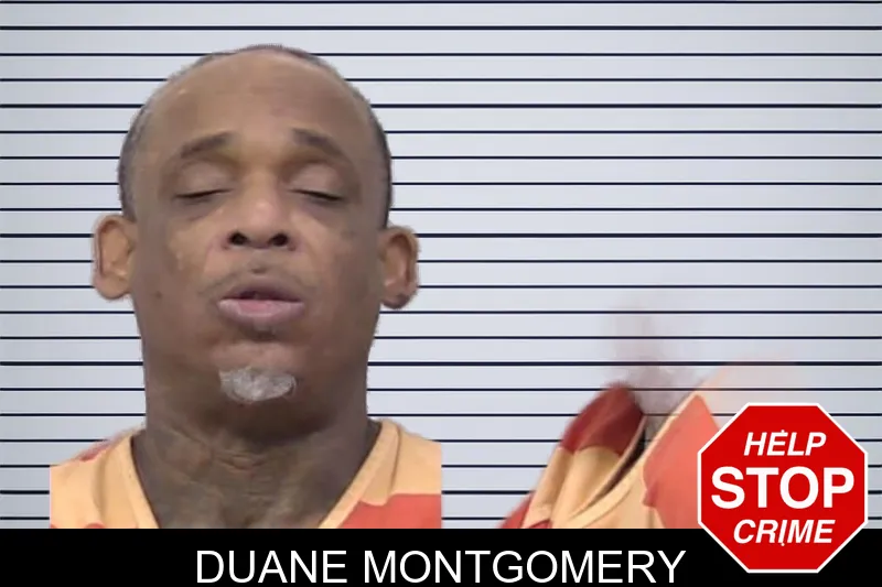 Duane Montgomery mugshot