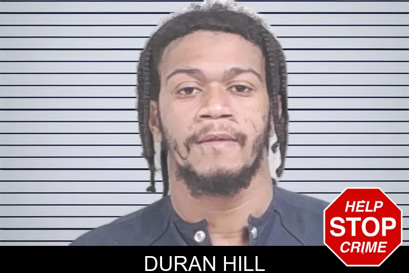 Duran Hill mugshot