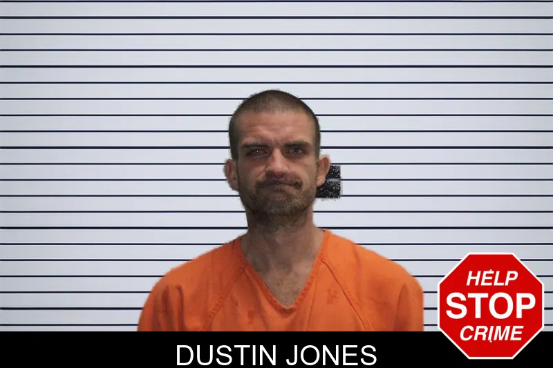 Dustin Jones mugshot