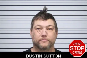 Dustin Sutton mugshot
