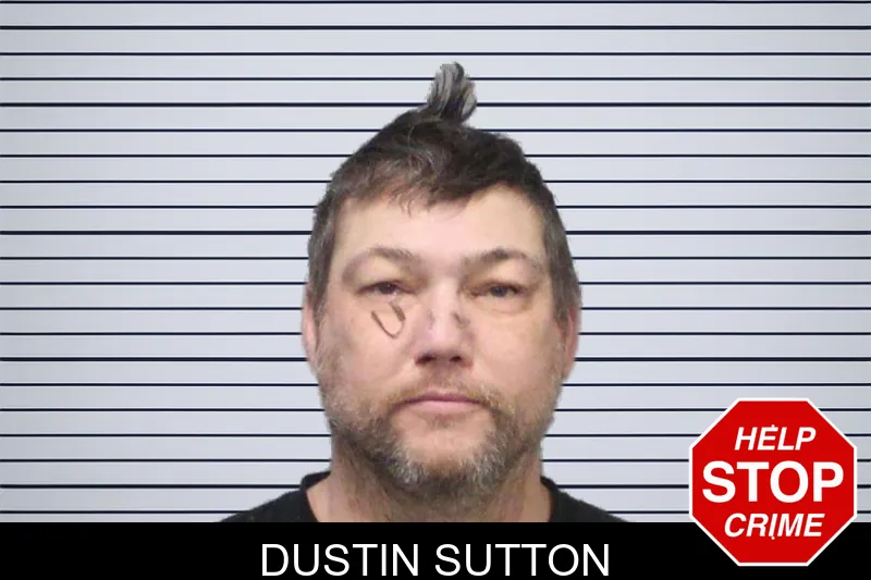Dustin Sutton mugshot