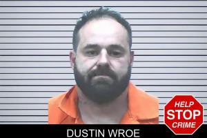 Dustin Wroe mugshot
