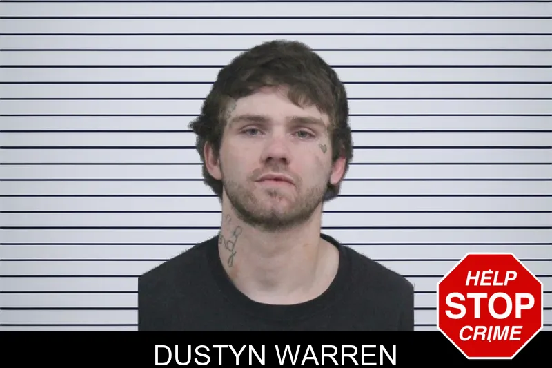 Dustyn Warren mugshot