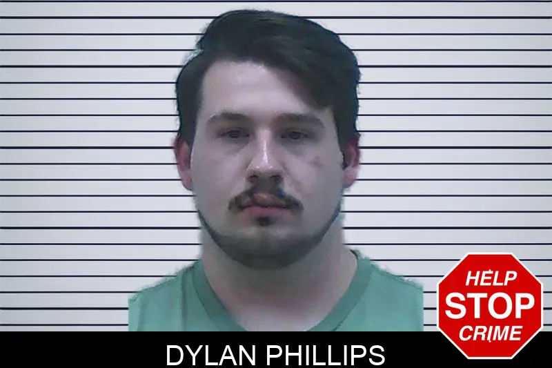 Dylan Phillips mugshot