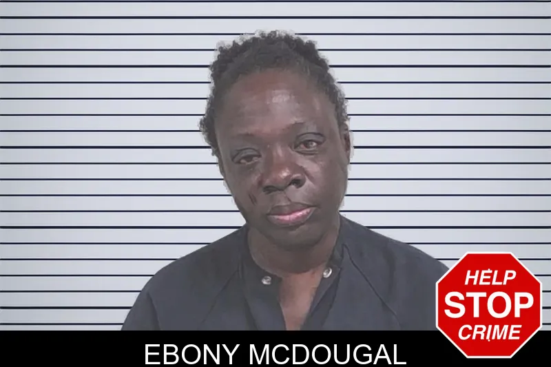 Ebony McDougal mugshot