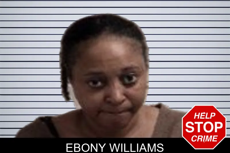 Ebony Williams mugshot