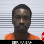 Ebrima Bah mugshot