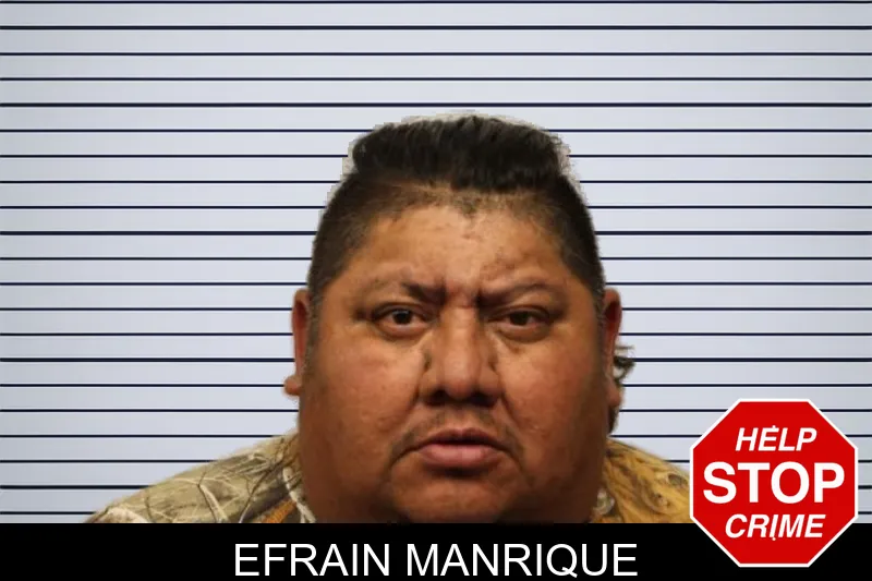 Efrain Manrique mugshot