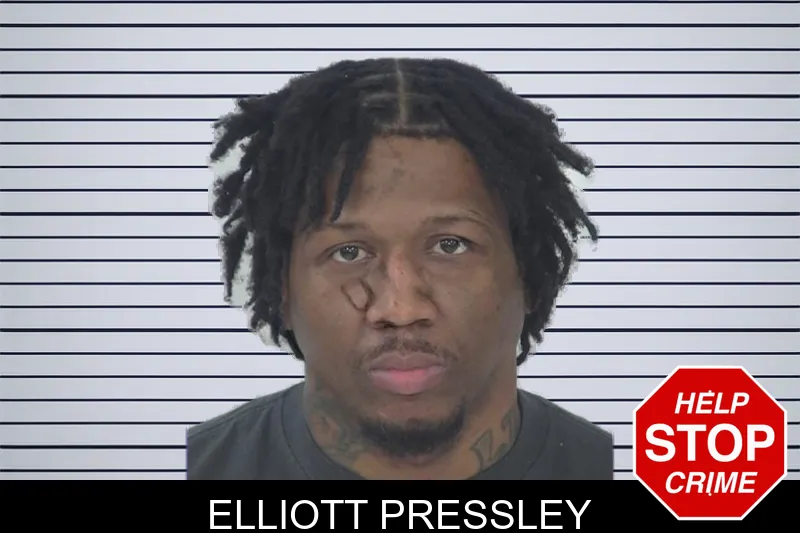 Elliott Pressley mugshot