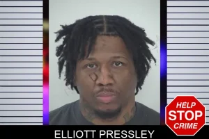 Elliott Pressley mugshot