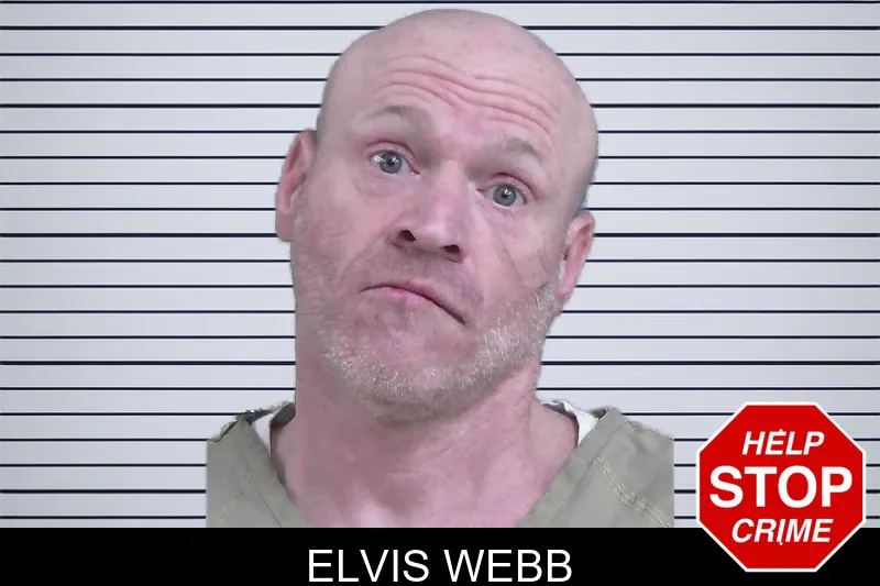 Elvis Webb mugshot
