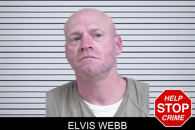 Elvis Webb mugshot