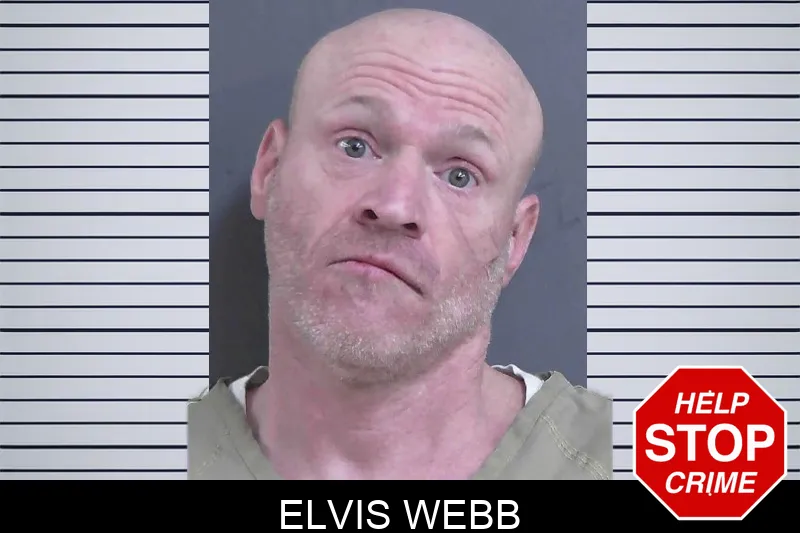 Elvis Webb mugshot – Gordon County , Georgia Elvis Webb mugshot