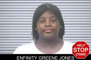 Enfinity Greene Jones mugshot