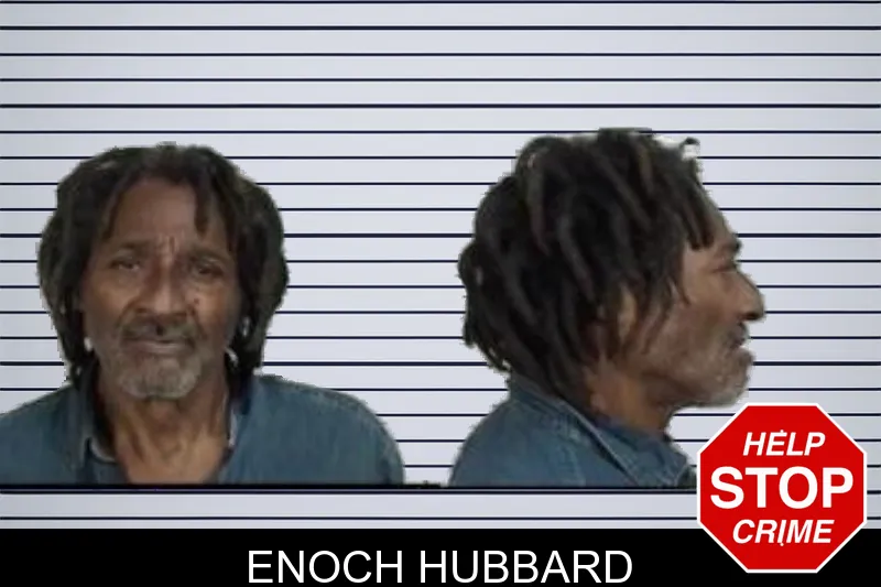 Enoch Hubbard mugshot