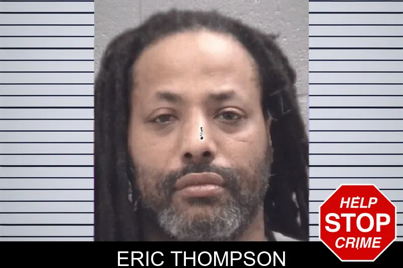 Eric Thompson mugshot
