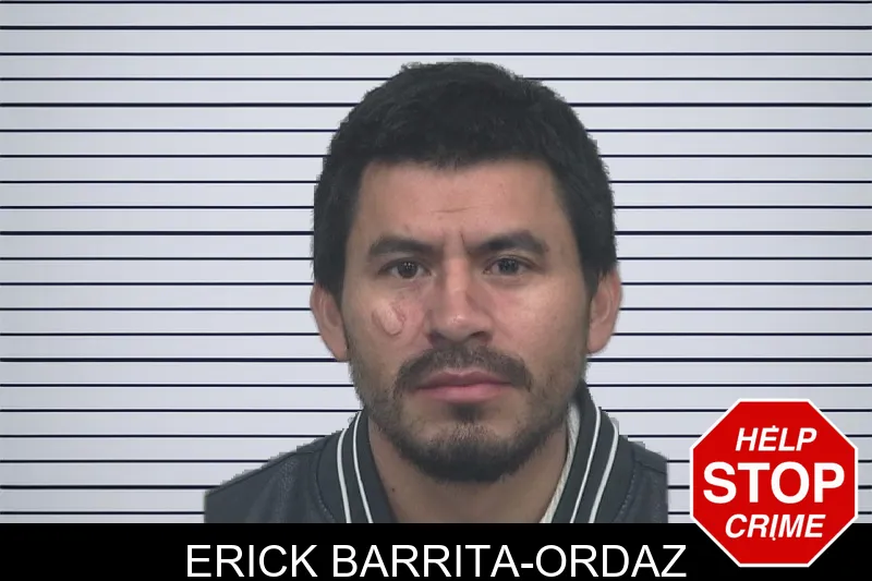 Erick Barrita-Ordaz mugshot