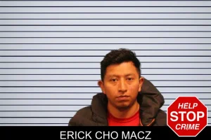 Erick Cho Macz mugshot