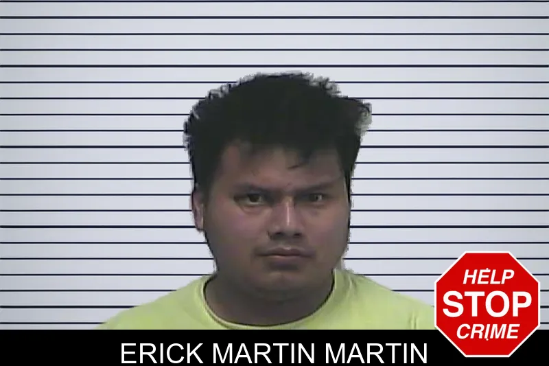 Erick Martin Martin mugshot