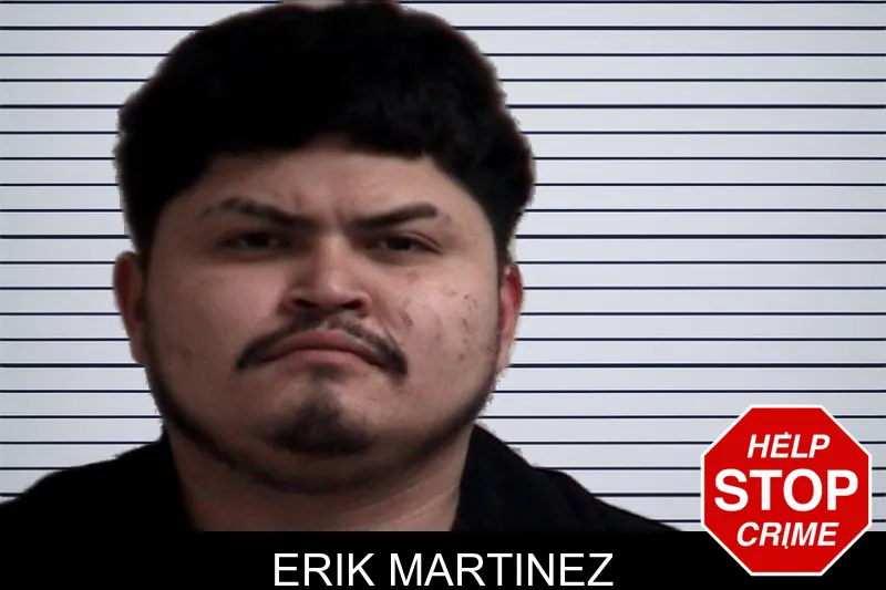 Erik Martinez mugshot