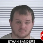 Ethan Sanders mugshot