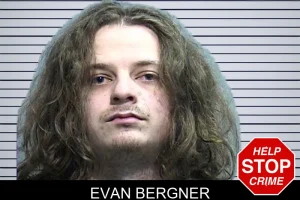 Evan Bergner mugshot