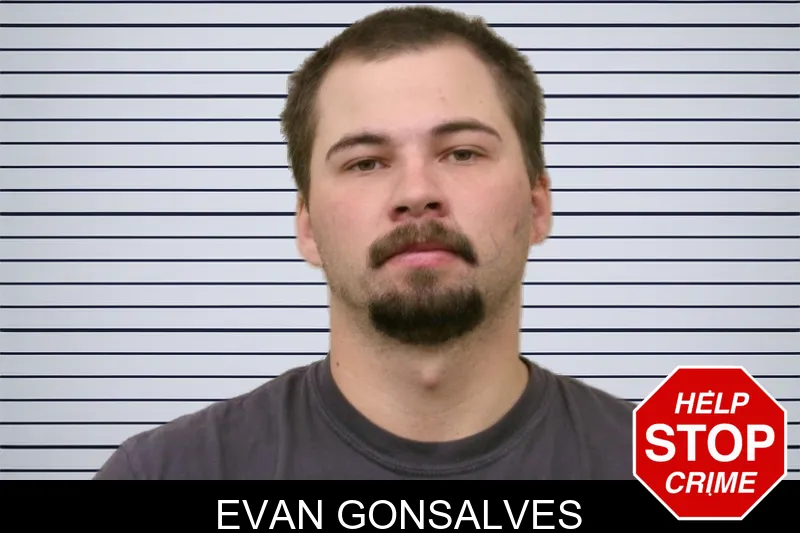 Evan Gonsalves mugshot
