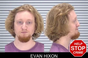 Evan Hixon mugshot