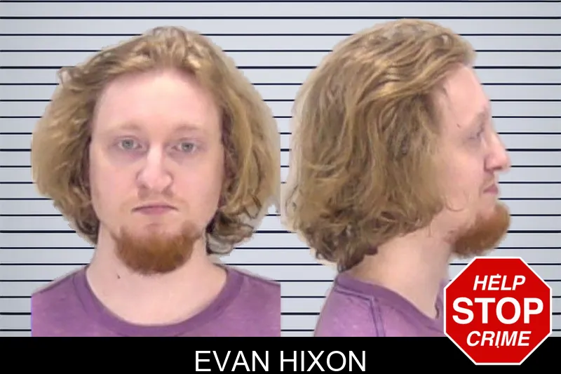 Evan Hixon mugshot